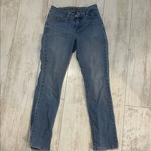 Lee Women's Skinny Jeans in Washed Blue